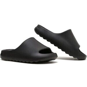 BLACK Men 5.5 Women 6.5 PLATFORM Sandal PILLOW CLOUD Slide ULTRA THICK Unisex